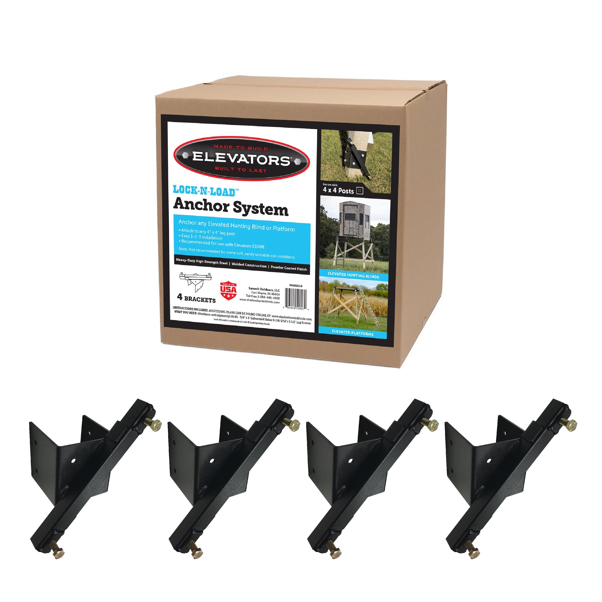 Lock - N - Load Ground Anchoring System - Shadow Hunter Blinds